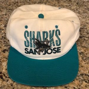 Vintage NHL San Jose Sharks Hat 1990s